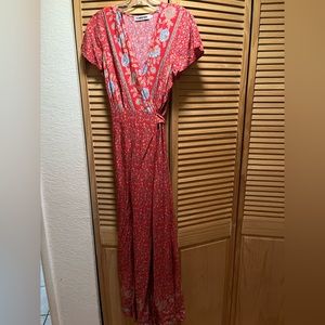 Maxi Wrap Dress